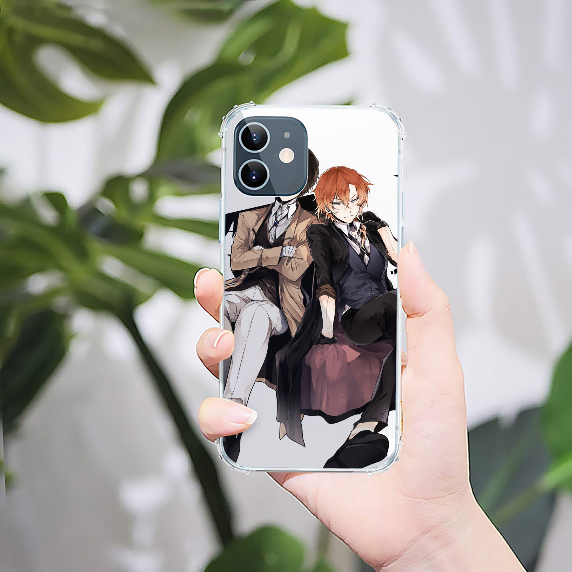 文豪ストレイドッグス Bungo Stray Dogs 【iPhone 12シリーズ対応】透明スマホケース（クリアソフトケース）